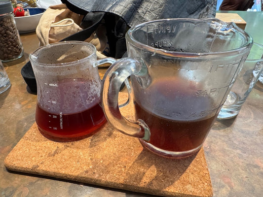 Grinder burrs and their effect on pour over coffee