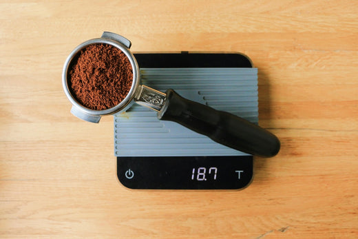 Coffee portafilter dosing