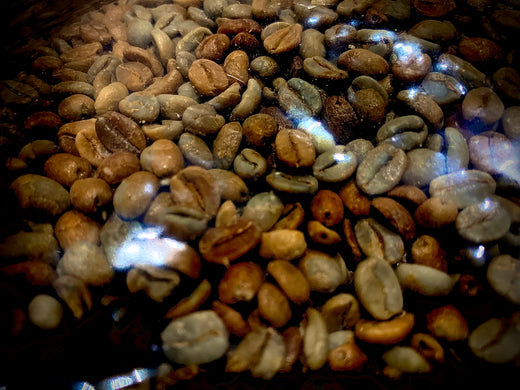 Supernatural coffee processing