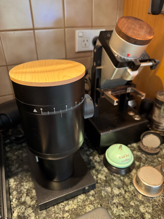 Thoughts on grinder size and geometry... and some questions...