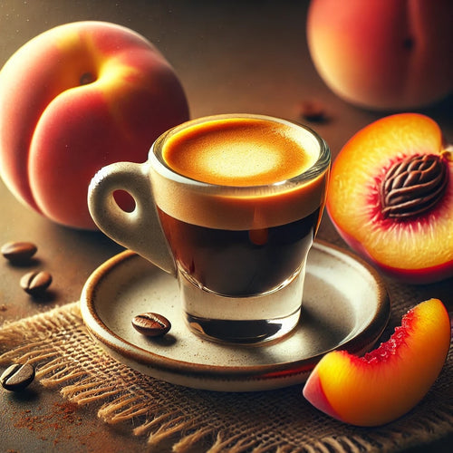 Peach infusion coffee...