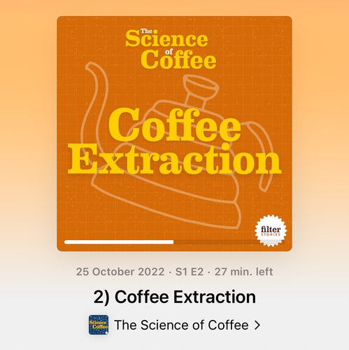 Coffee Podcast Recommendation...